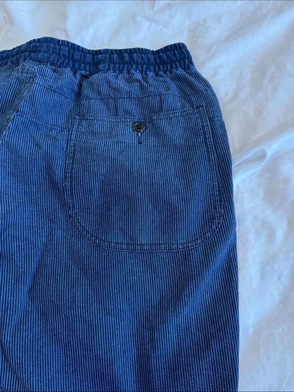 J. Crew Navy Indigo Drawstring Jogger Pants